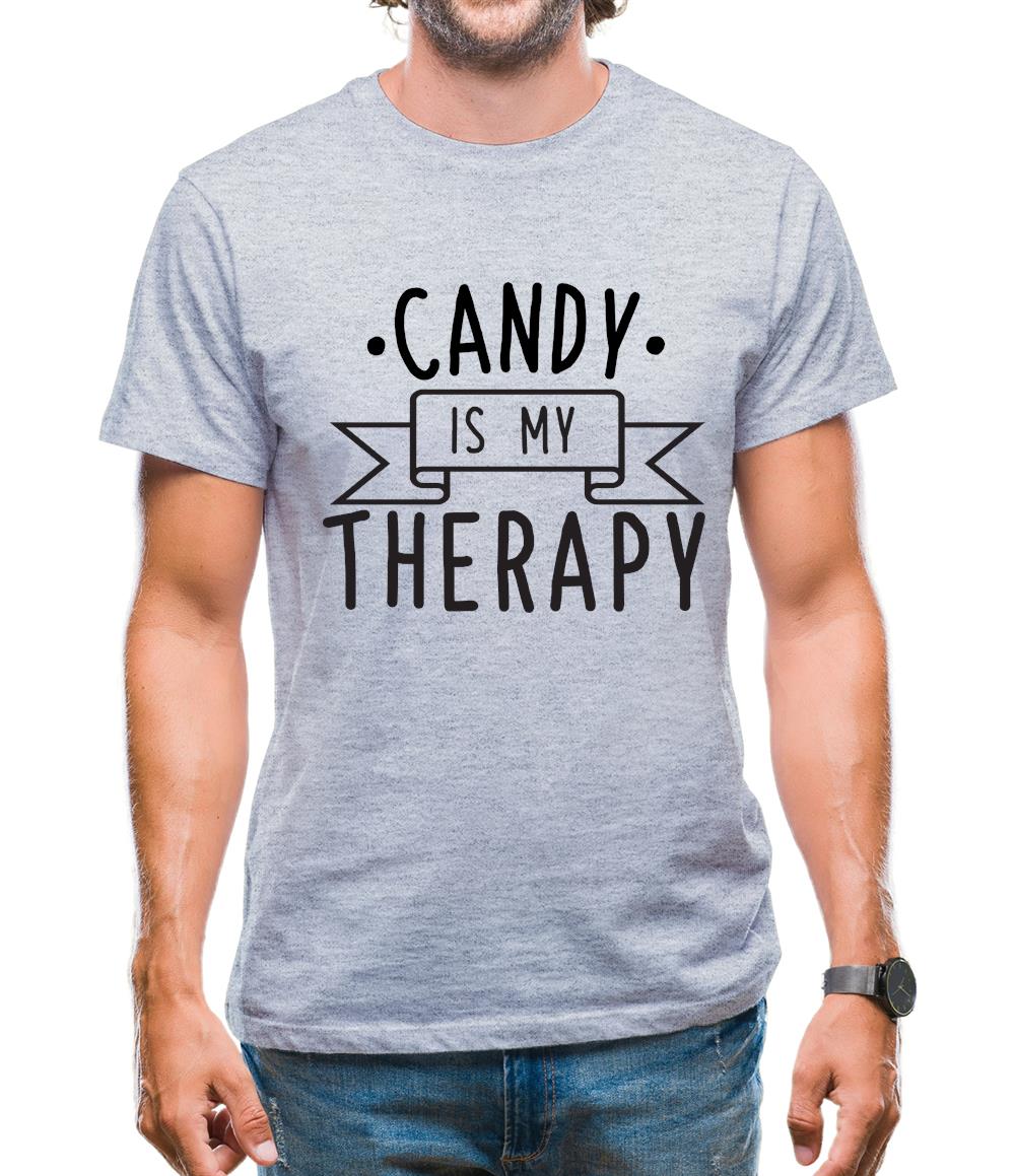 Candy Is My Therapy Mens T-Shirt Candy Is My Therapy Mens T-Shirt