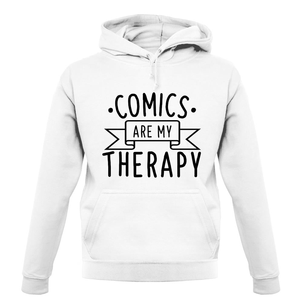 Comics Is My Therapy unisex hoodie Comics Is My Therapy unisex hoodie