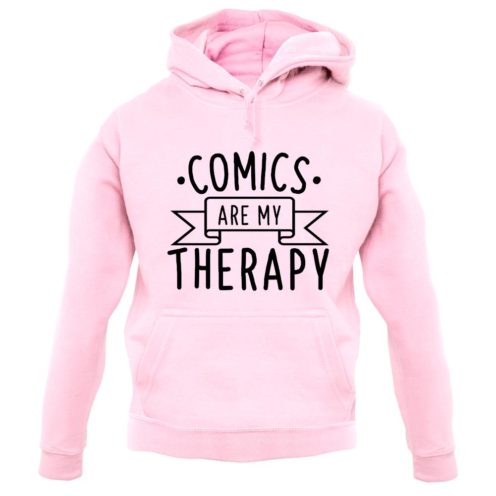 Comics Is My Therapy unisex hoodie Comics Is My Therapy unisex hoodie