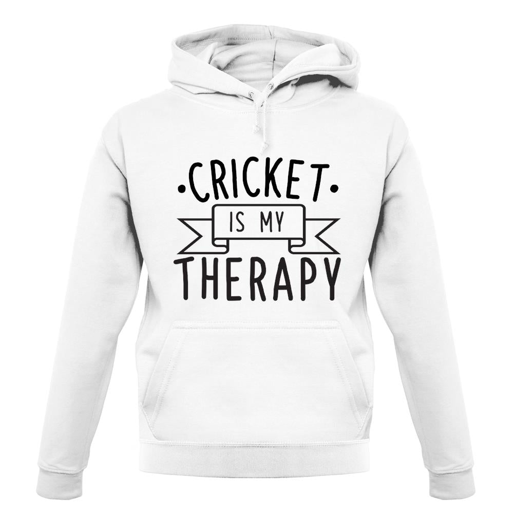 Cricket Is My Therapy unisex hoodie Cricket Is My Therapy unisex hoodie