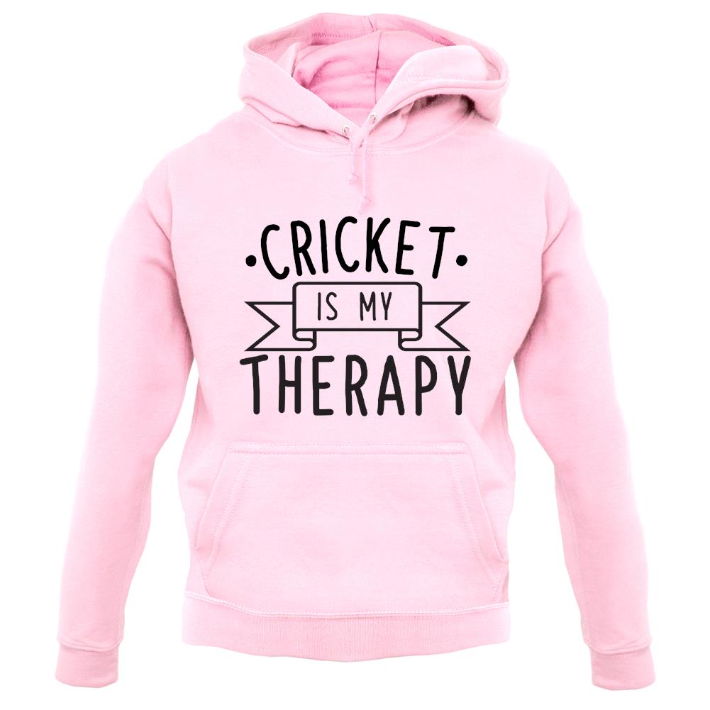 Cricket Is My Therapy unisex hoodie Cricket Is My Therapy unisex hoodie