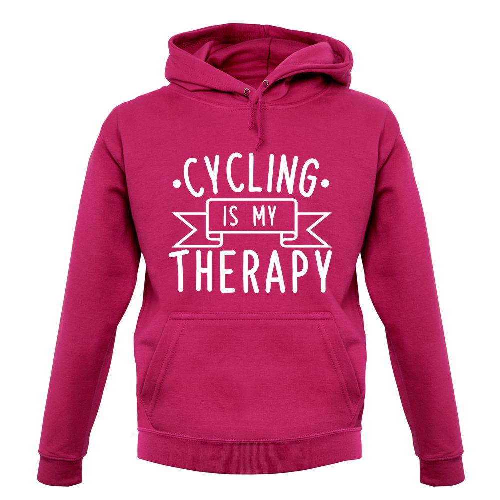 Cycling Is My Therapy unisex hoodie Cycling Is My Therapy unisex hoodie