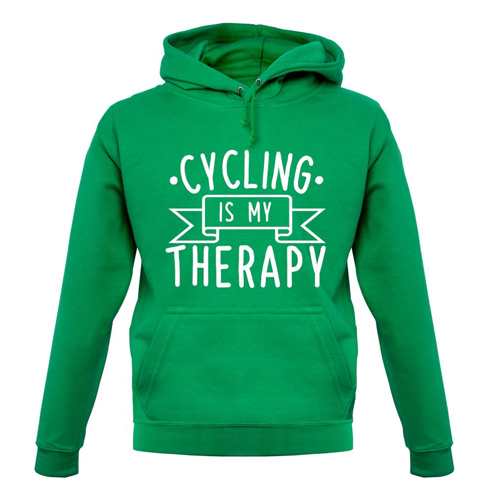 Cycling Is My Therapy unisex hoodie Cycling Is My Therapy unisex hoodie