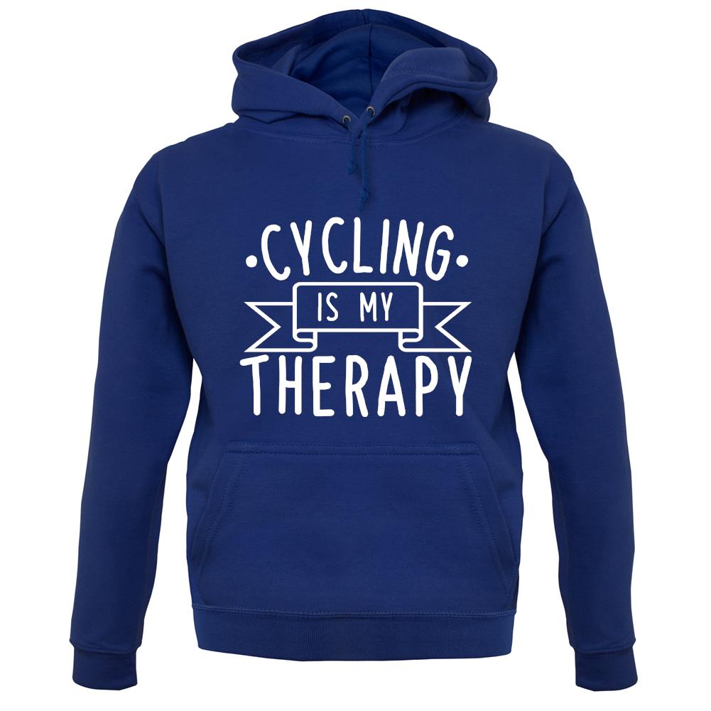 Cycling Is My Therapy unisex hoodie Cycling Is My Therapy unisex hoodie