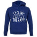 Cycling Is My Therapy unisex hoodie Cycling Is My Therapy unisex hoodie