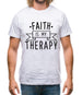 Faith Is My Therapy Mens T-Shirt Faith Is My Therapy Mens T-Shirt
