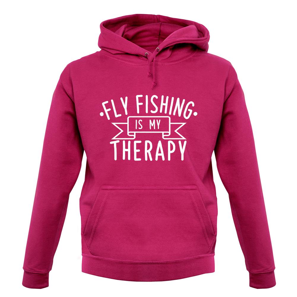 Flyfishing Is My Therapy unisex hoodie Flyfishing Is My Therapy unisex hoodie