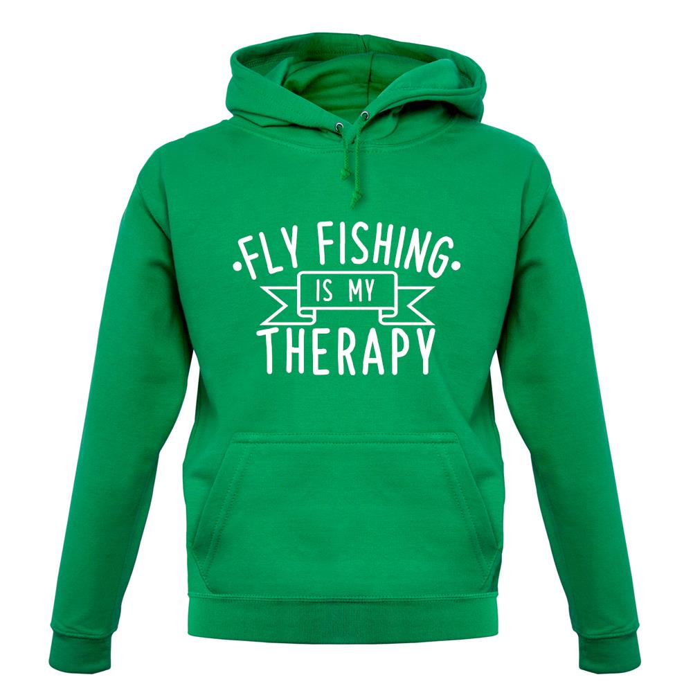 Flyfishing Is My Therapy unisex hoodie Flyfishing Is My Therapy unisex hoodie