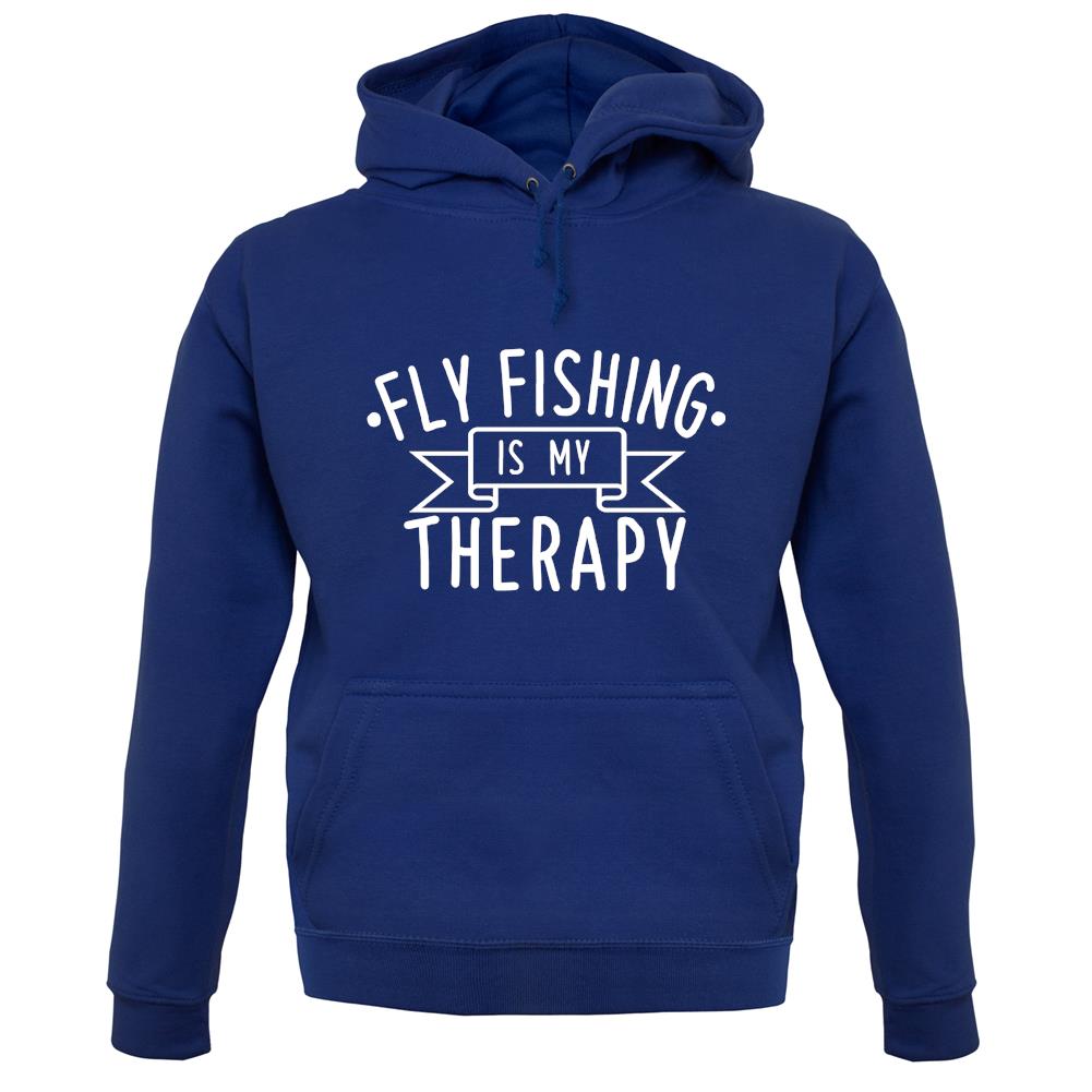 Flyfishing Is My Therapy unisex hoodie Flyfishing Is My Therapy unisex hoodie