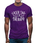 Lasertag Is My Therapy Mens T-Shirt Lasertag Is My Therapy Mens T-Shirt