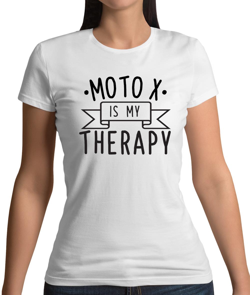 Motox Is My Therapy Womens T-Shirt Motox Is My Therapy Womens T-Shirt