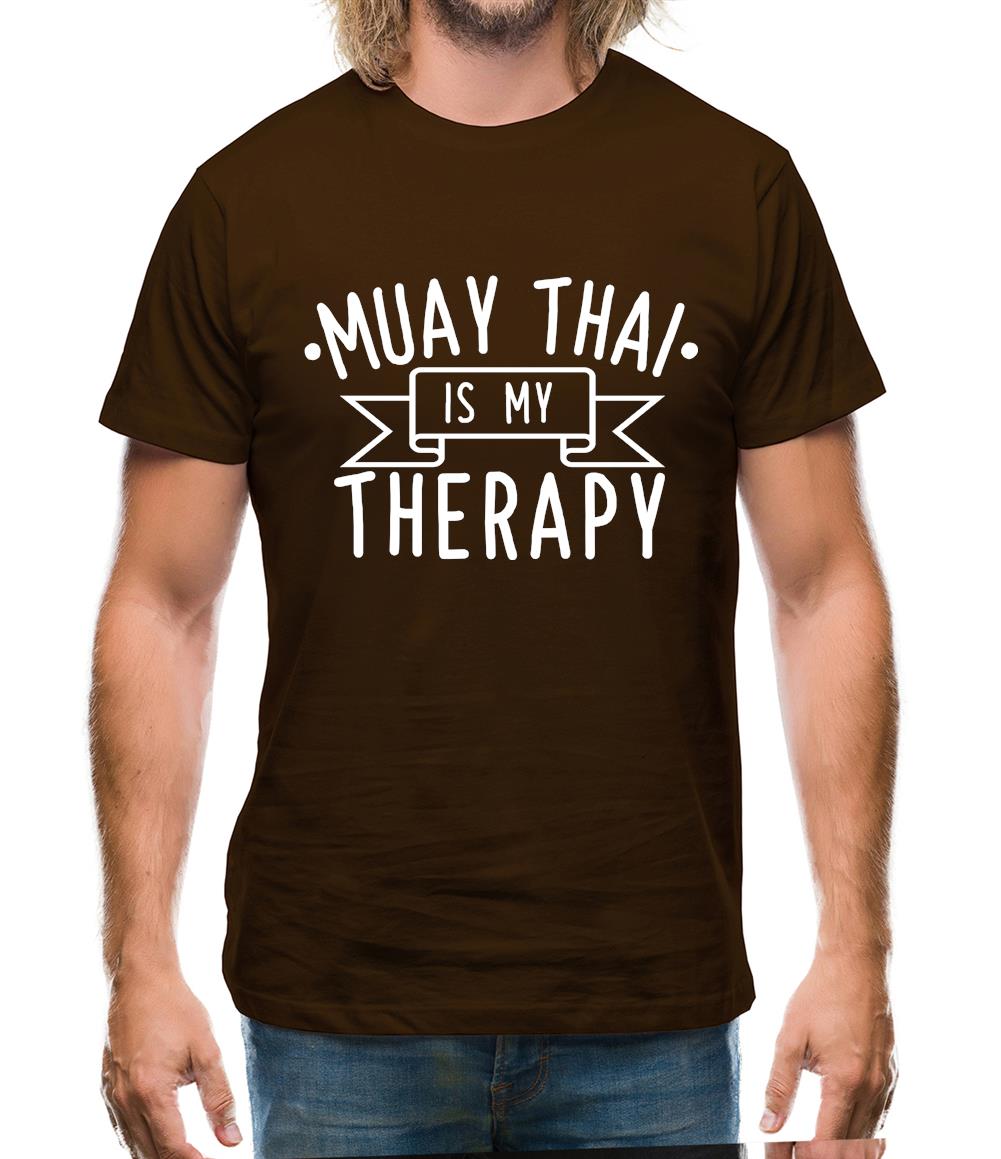 Muaythai Is My Therapy Mens T-Shirt Muaythai Is My Therapy Mens T-Shirt