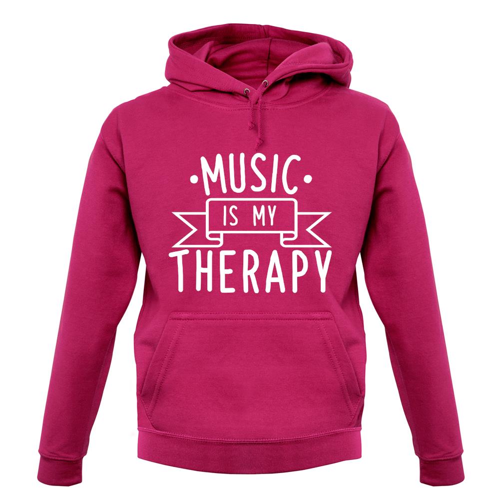Music Is My Therapy unisex hoodie Music Is My Therapy unisex hoodie