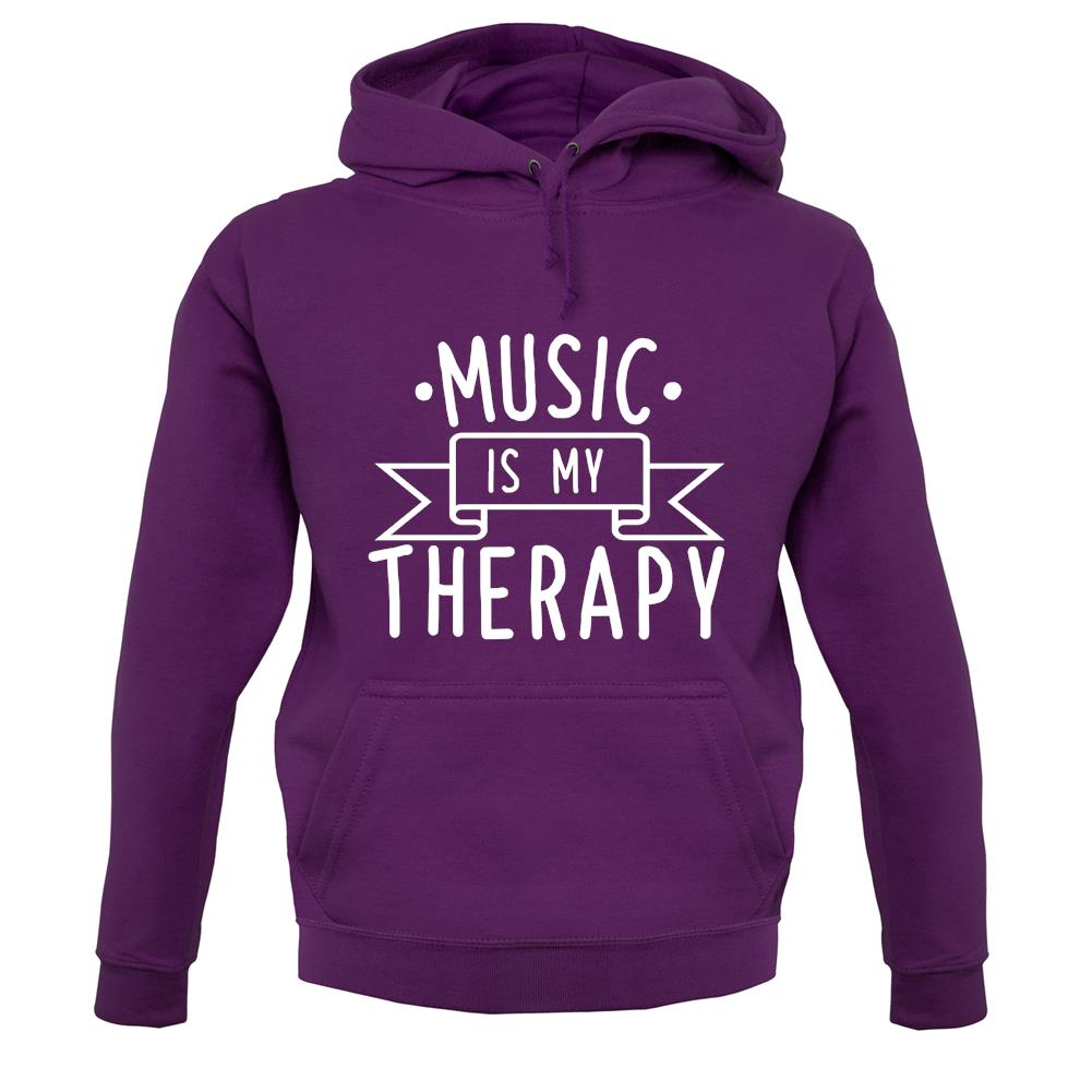 Music Is My Therapy unisex hoodie Music Is My Therapy unisex hoodie