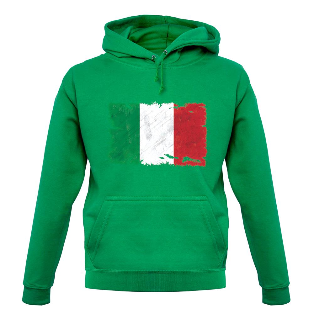Italy Grunge Style Flag unisex hoodie Italy Grunge Style Flag unisex hoodie