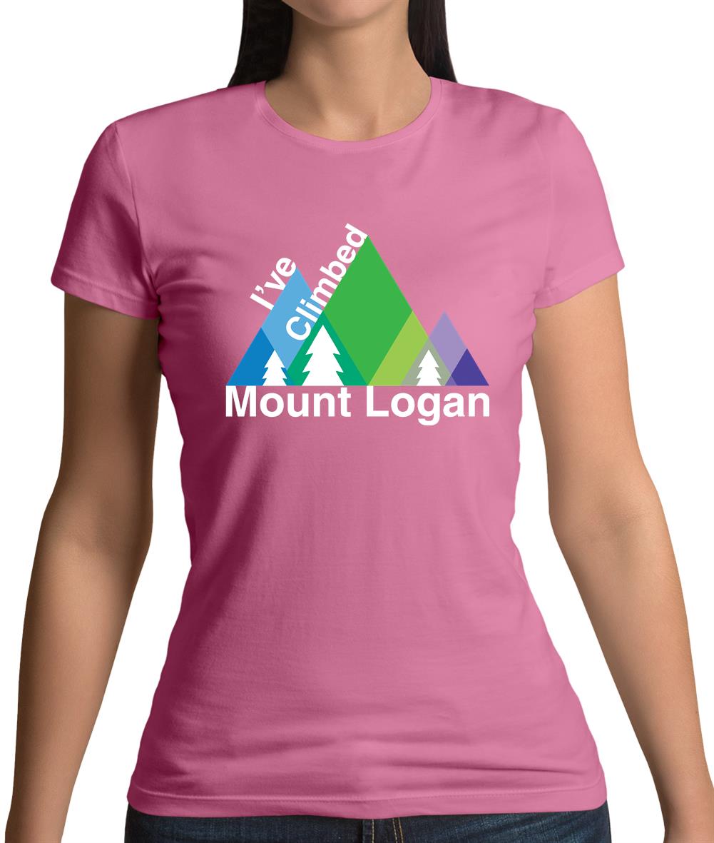 I'Ve Climbed Mount Logan Womens T-Shirt I'Ve Climbed Mount Logan Womens T-Shirt