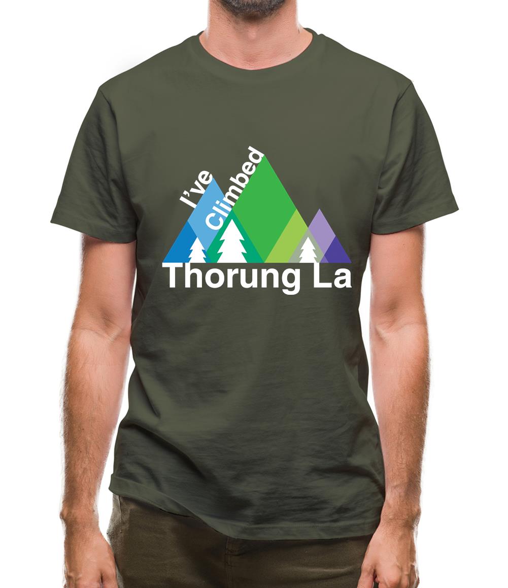 I'Ve Climbed Thorung La Mens T-Shirt I'Ve Climbed Thorung La Mens T-Shirt