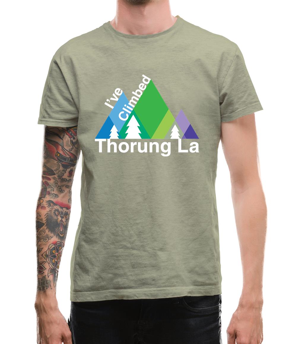 I'Ve Climbed Thorung La Mens T-Shirt I'Ve Climbed Thorung La Mens T-Shirt