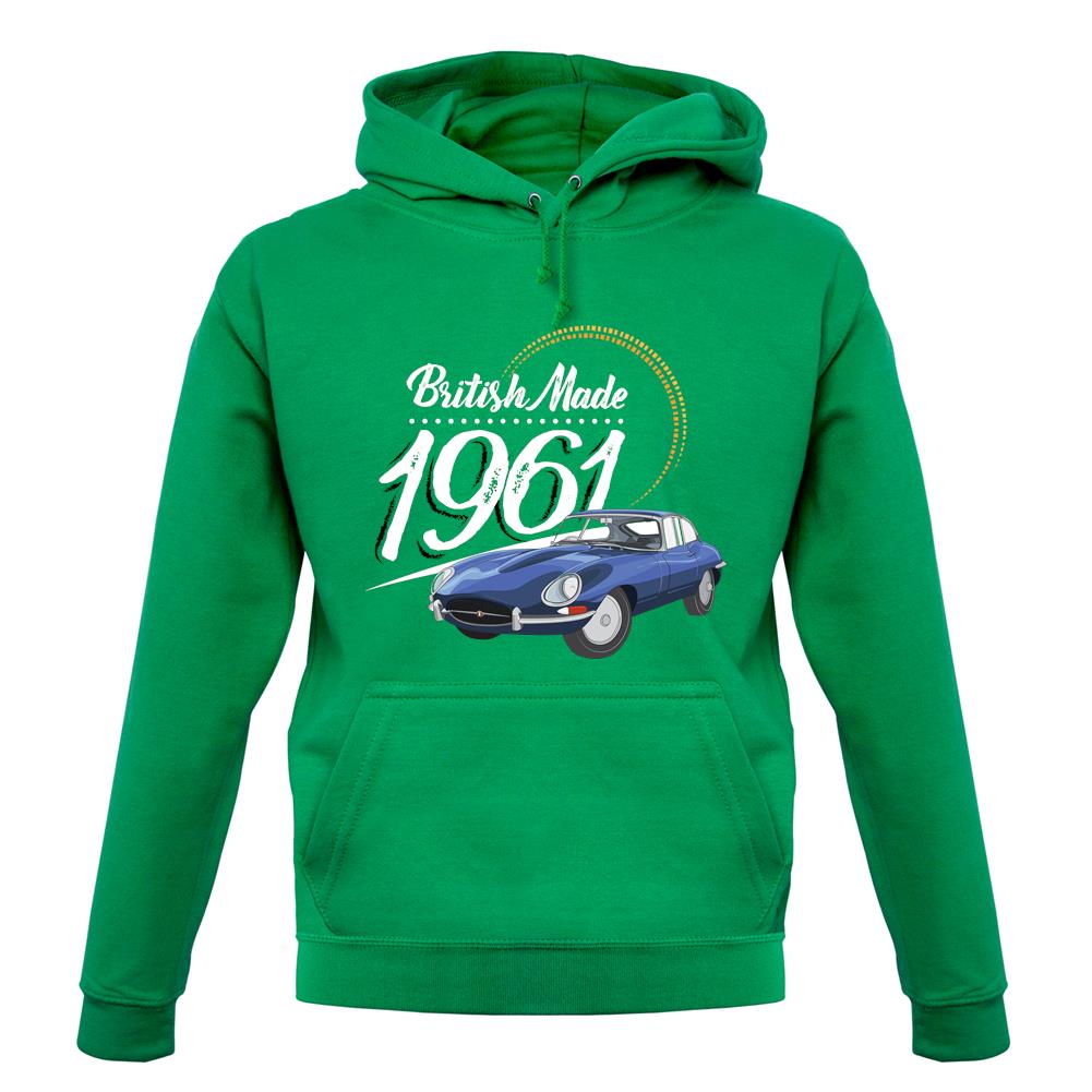 British Made 1961 - E-Type unisex hoodie British Made 1961 - E-Type unisex hoodie