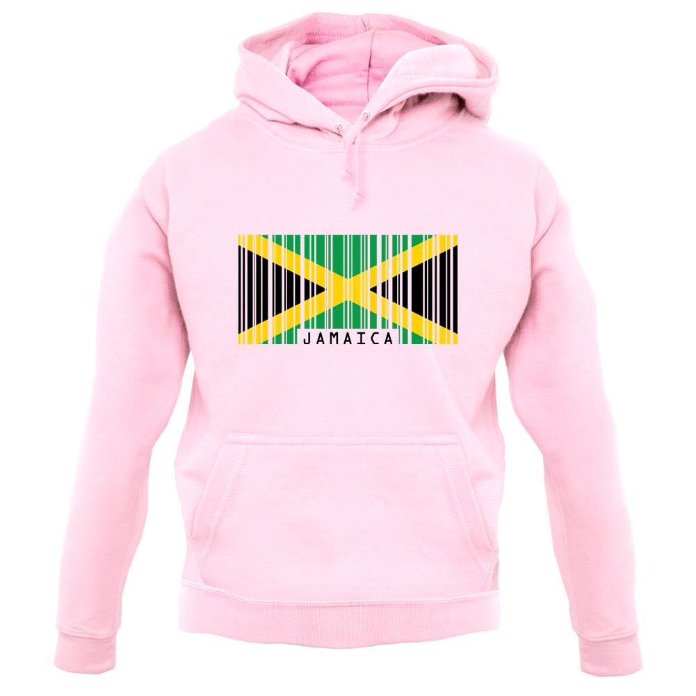 Jamaica Barcode Style Flag unisex hoodie Jamaica Barcode Style Flag unisex hoodie