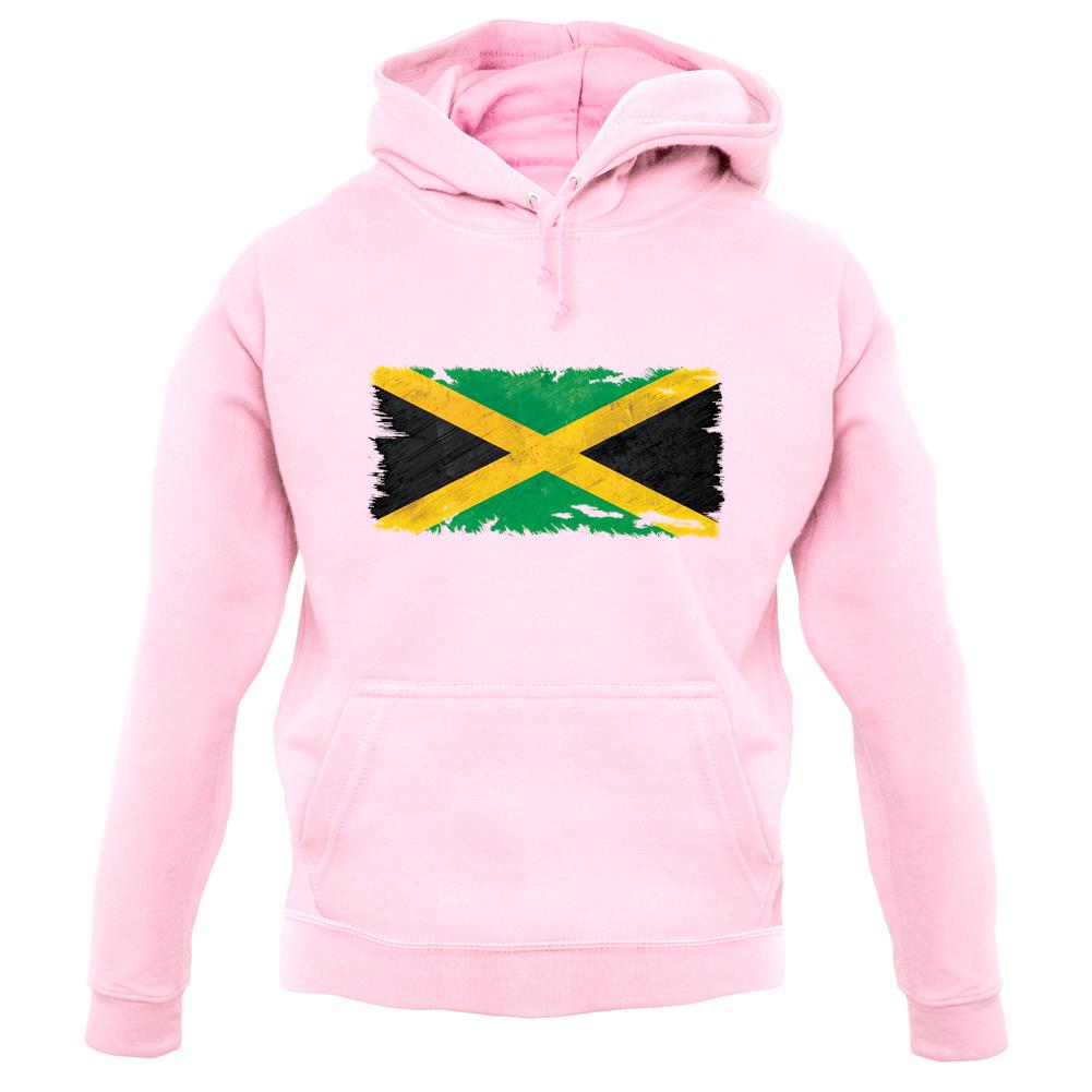 Jamaica Grunge Style Flag unisex hoodie Jamaica Grunge Style Flag unisex hoodie