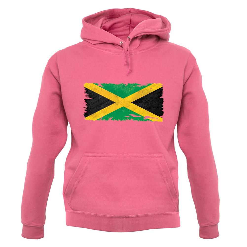 Jamaica Grunge Style Flag unisex hoodie Jamaica Grunge Style Flag unisex hoodie