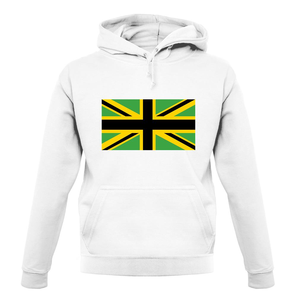 Jamaican Union Jack unisex hoodie Jamaican Union Jack unisex hoodie