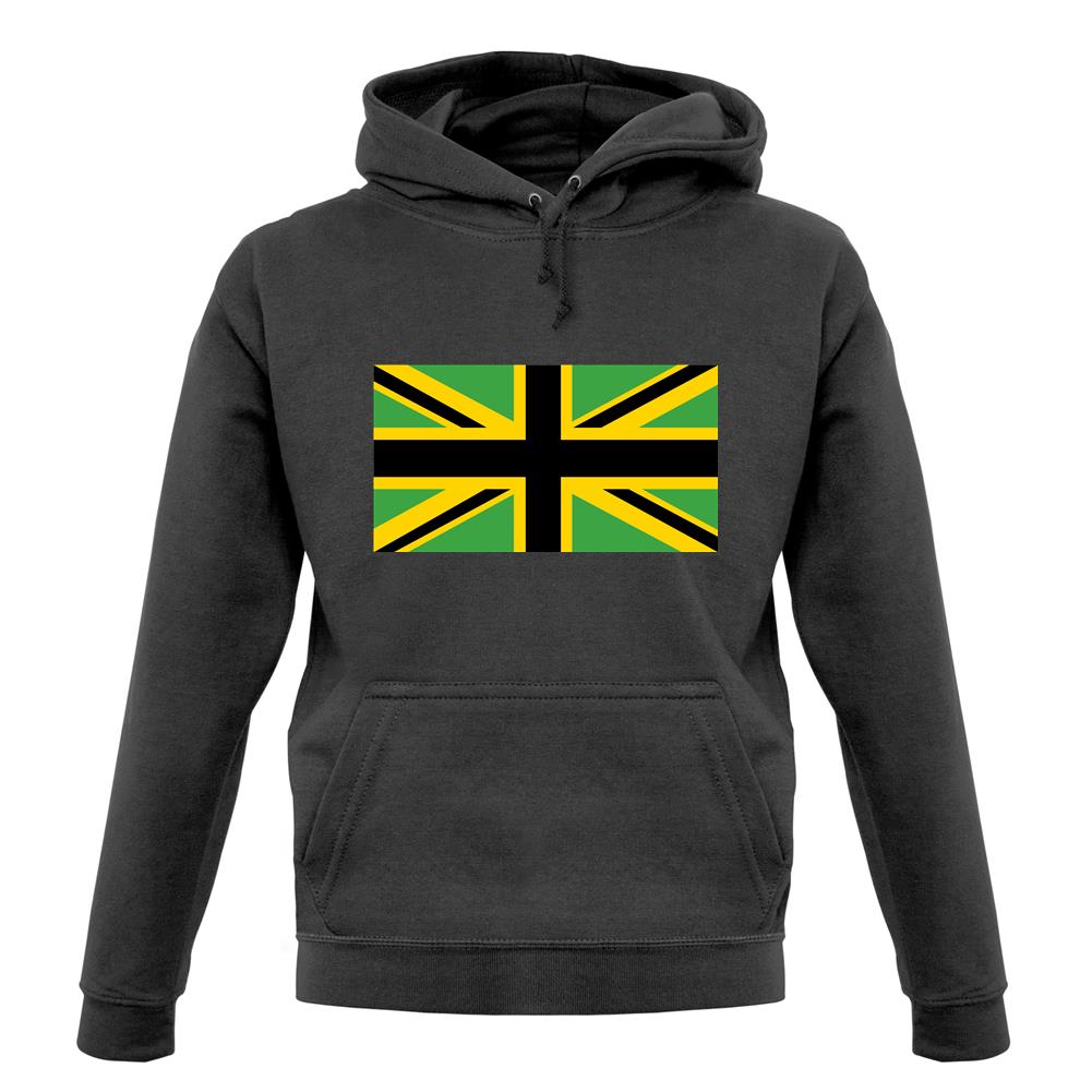 Jamaican Union Jack unisex hoodie Jamaican Union Jack unisex hoodie