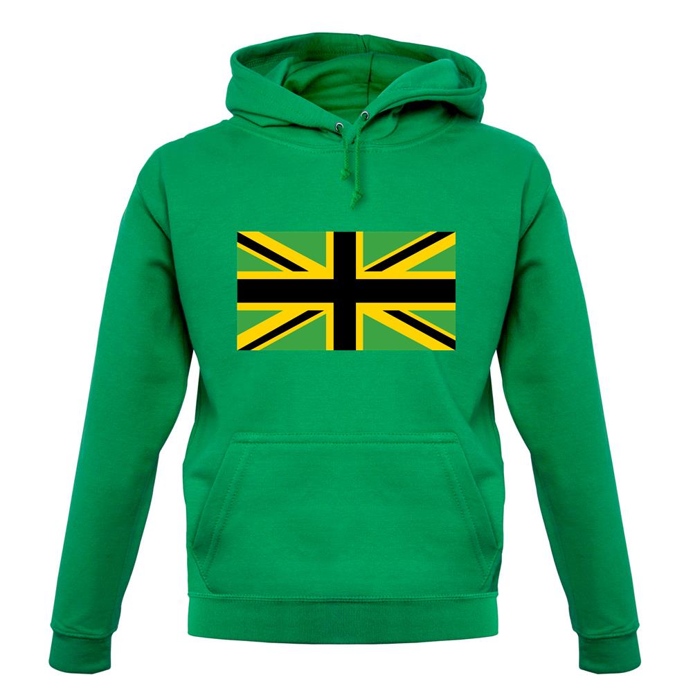 Jamaican Union Jack unisex hoodie Jamaican Union Jack unisex hoodie