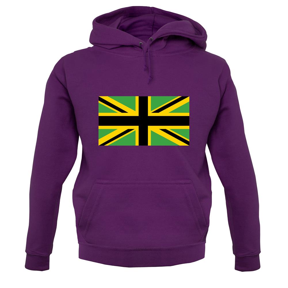 Jamaican Union Jack unisex hoodie Jamaican Union Jack unisex hoodie