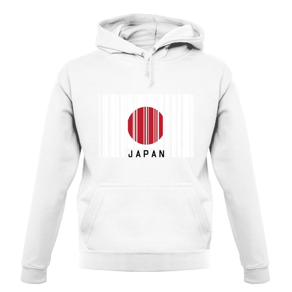 Japan Barcode Style Flag unisex hoodie Japan Barcode Style Flag unisex hoodie