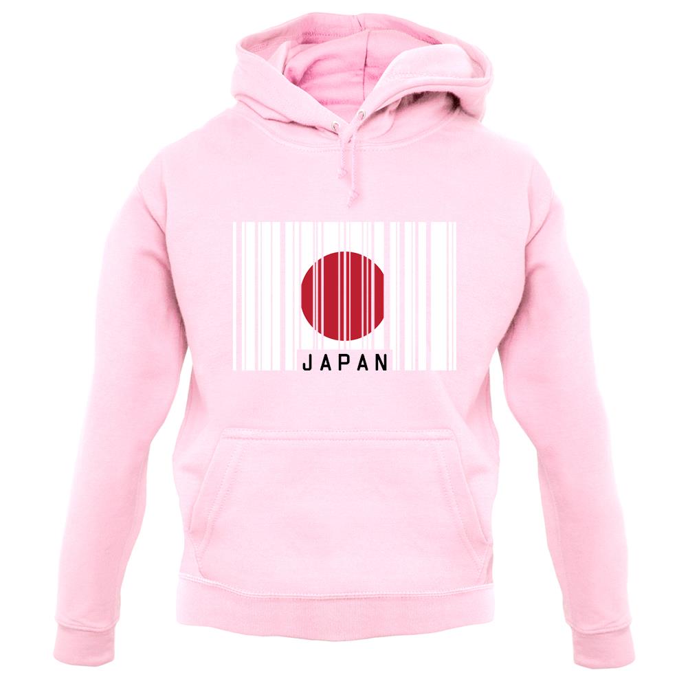Japan Barcode Style Flag unisex hoodie Japan Barcode Style Flag unisex hoodie