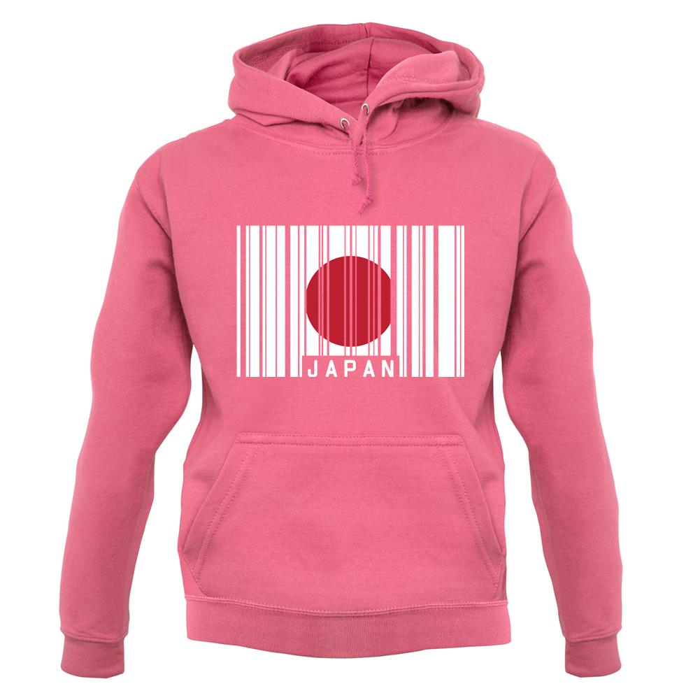 Japan Barcode Style Flag unisex hoodie Japan Barcode Style Flag unisex hoodie