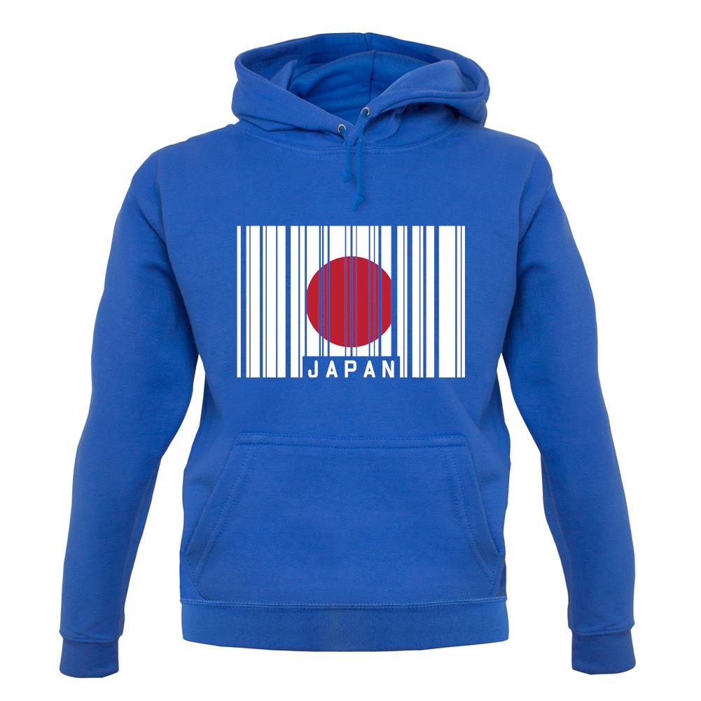 Japan Barcode Style Flag unisex hoodie Japan Barcode Style Flag unisex hoodie