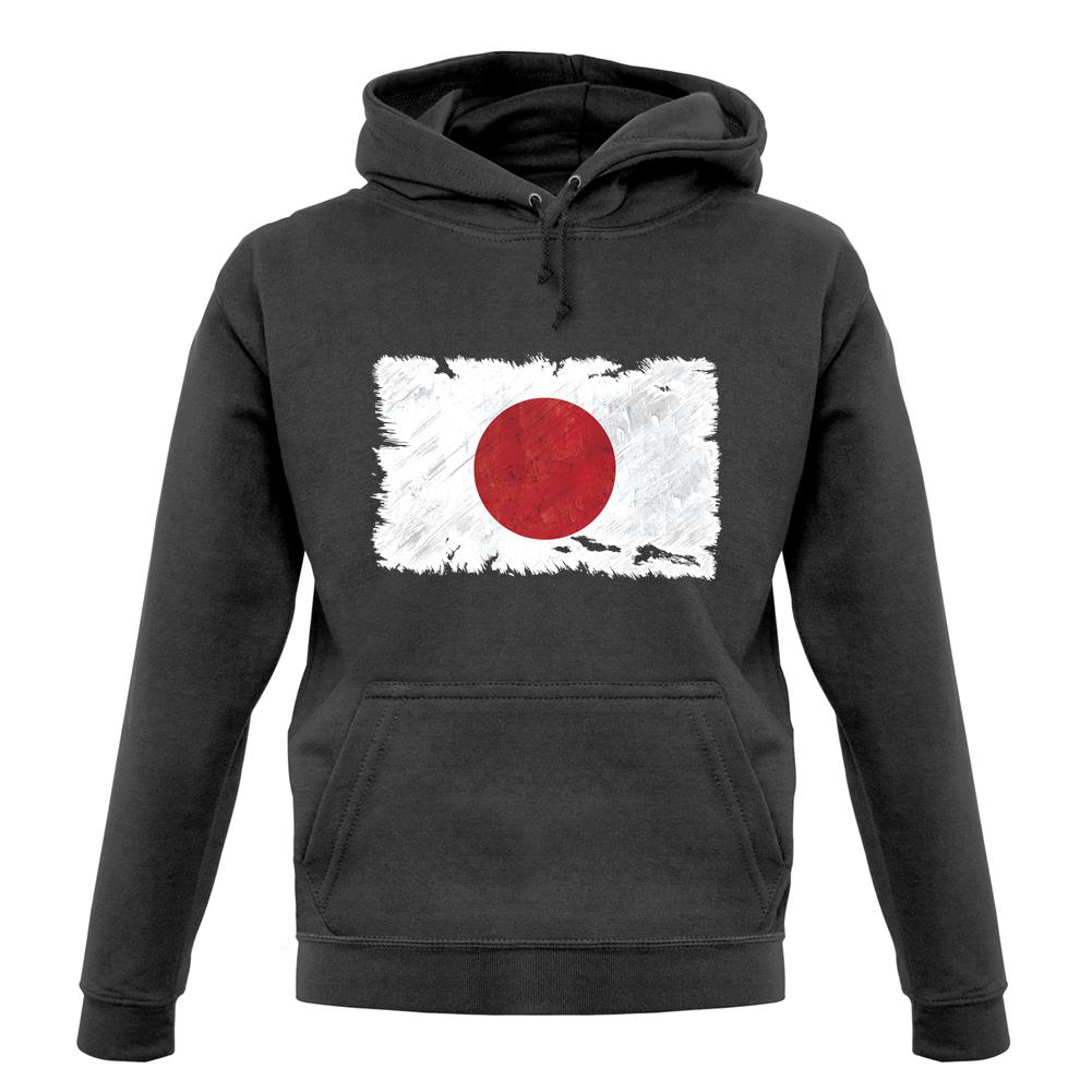 Japan Grunge Style Flag unisex hoodie Japan Grunge Style Flag unisex hoodie