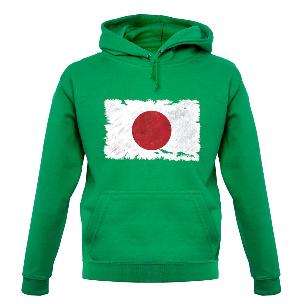 Japan Grunge Style Flag unisex hoodie Japan Grunge Style Flag unisex hoodie