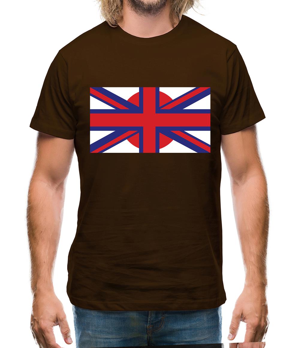 Japanese Union Jack Flag Mens T-Shirt Japanese Union Jack Flag Mens T-Shirt