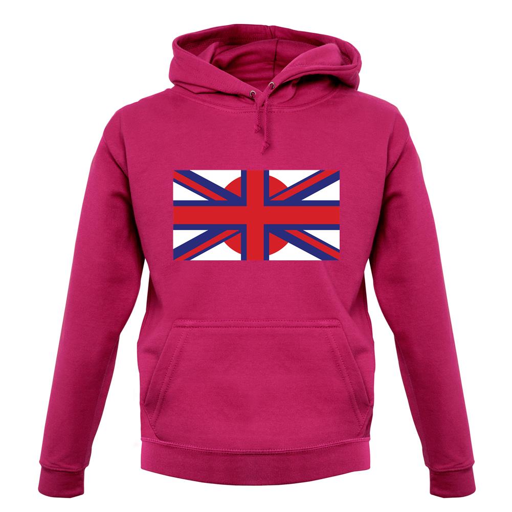 Japanese Union Jack Flag unisex hoodie Japanese Union Jack Flag unisex hoodie