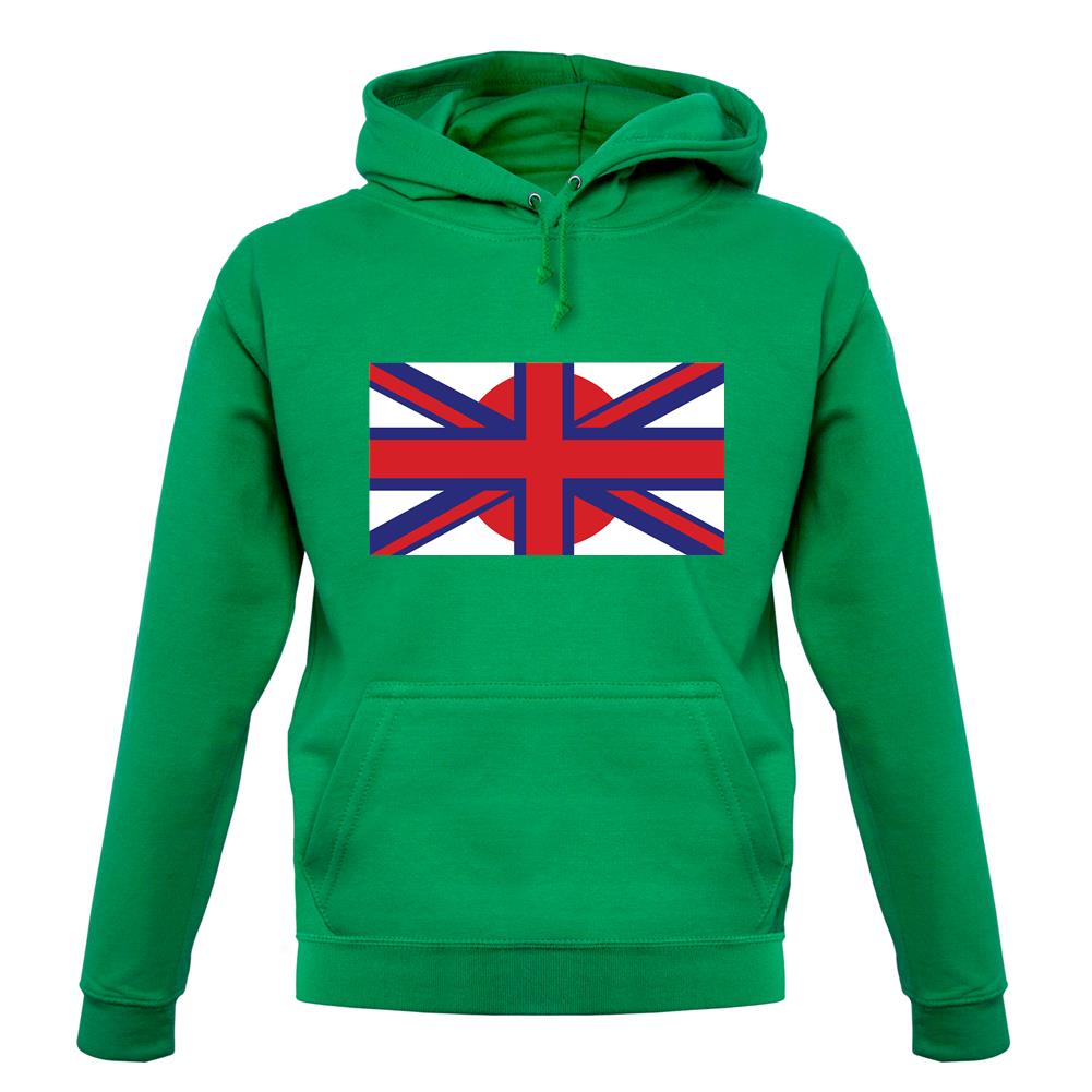 Japanese Union Jack Flag unisex hoodie Japanese Union Jack Flag unisex hoodie