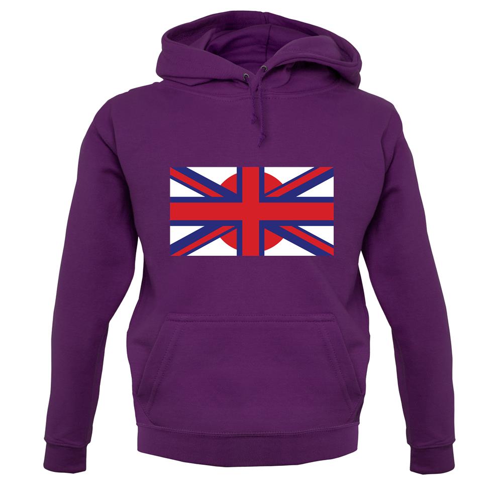 Japanese Union Jack Flag unisex hoodie Japanese Union Jack Flag unisex hoodie