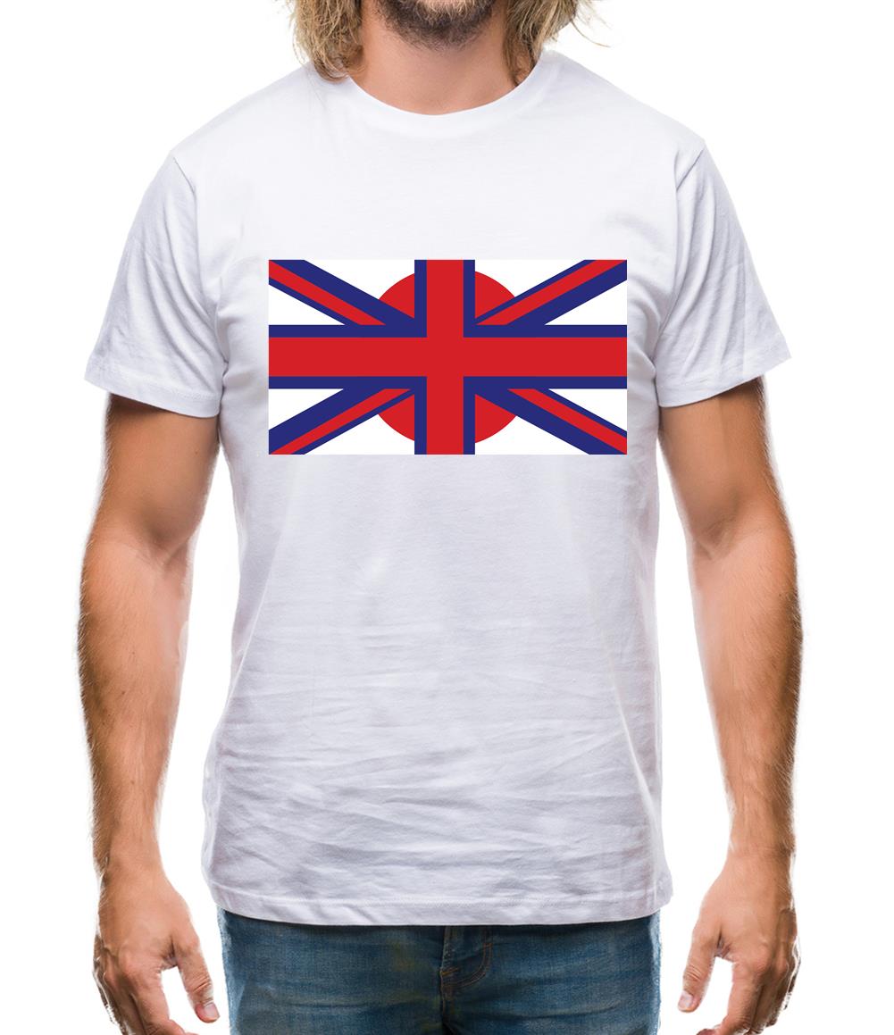 Japanese Union Jack Flag Mens T-Shirt Japanese Union Jack Flag Mens T-Shirt