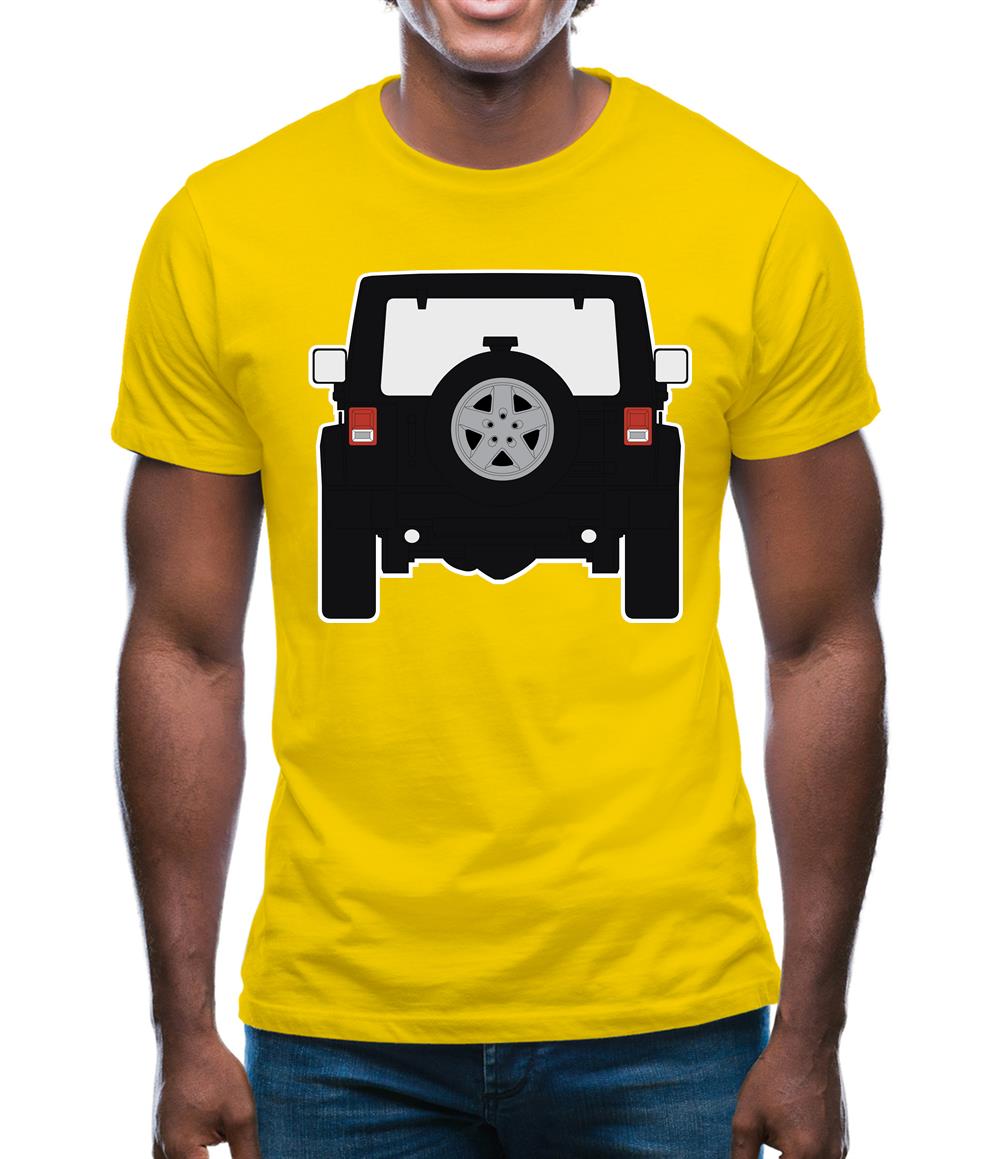 Jw Black Rear Mens T-Shirt Jw Black Rear Mens T-Shirt