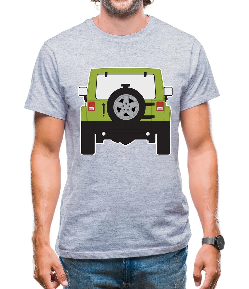 Jw Rear Hyper Green Mens T-Shirt Jw Rear Hyper Green Mens T-Shirt