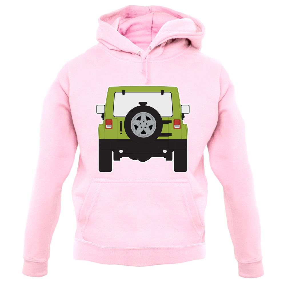 Jw Rear Hyper Green unisex hoodie Jw Rear Hyper Green unisex hoodie