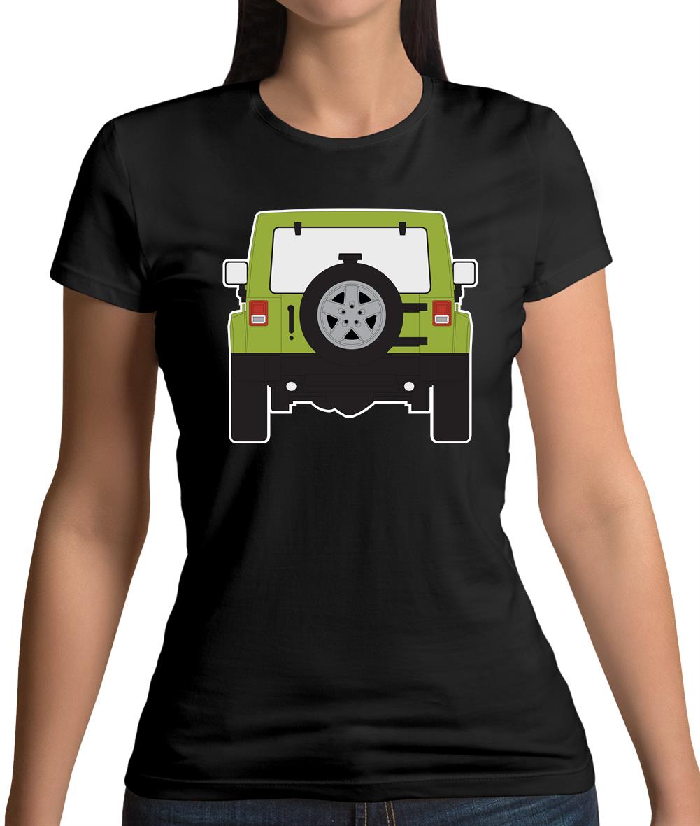 Jw Rear Hyper Green Womens T-Shirt Jw Rear Hyper Green Womens T-Shirt
