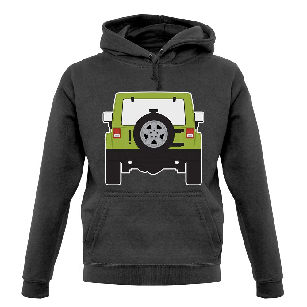 Jw Rear Hyper Green unisex hoodie Jw Rear Hyper Green unisex hoodie