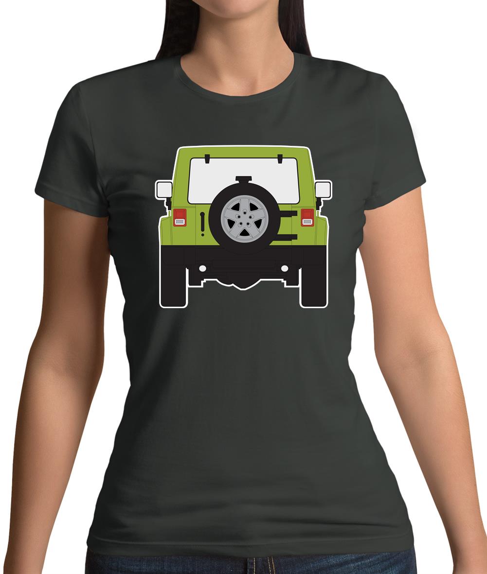 Jw Rear Hyper Green Womens T-Shirt Jw Rear Hyper Green Womens T-Shirt
