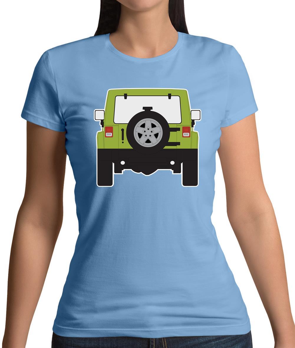 Jw Rear Hyper Green Womens T-Shirt Jw Rear Hyper Green Womens T-Shirt