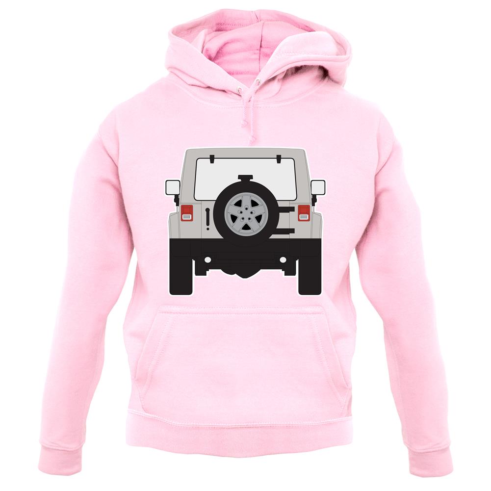 Jw Rear Hyper Grey Stone unisex hoodie Jw Rear Hyper Grey Stone unisex hoodie