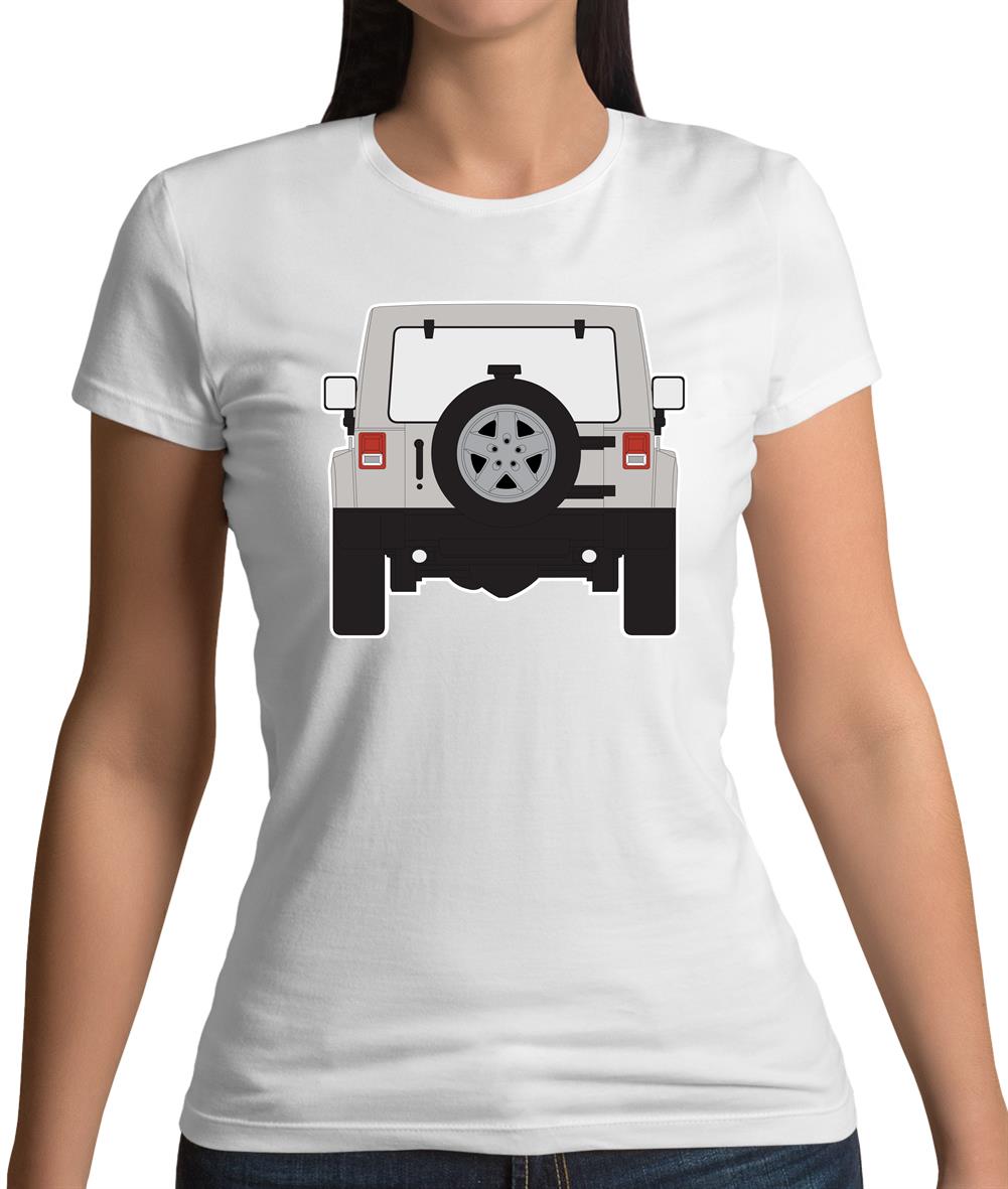 Jw Rear Hyper Grey Stone Womens T-Shirt Jw Rear Hyper Grey Stone Womens T-Shirt